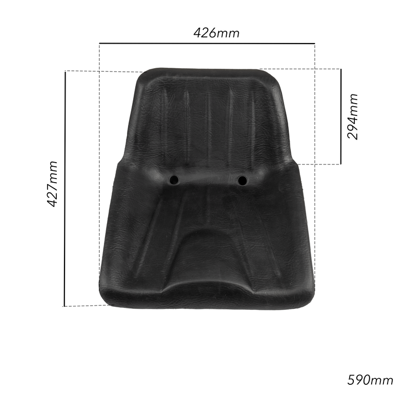 Sedile Seat 1 tipo E in poliuretano autopellante nero (4)
