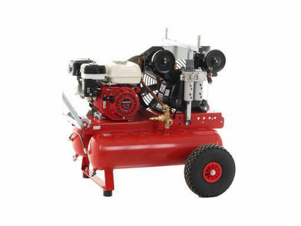 Compressore con motore Honda GX160 5,5cv