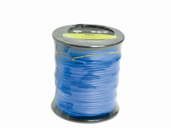 Monofilo Blu quadrangolare per decespugliatore Ø 3,3mm in bobina da 110m