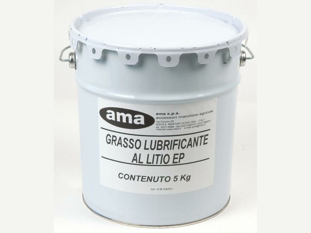 Secchiello grasso al litio bsm grafite 5kg grasso additivato con grafiti  sintetiche,aizone antigrippante - Grandstore