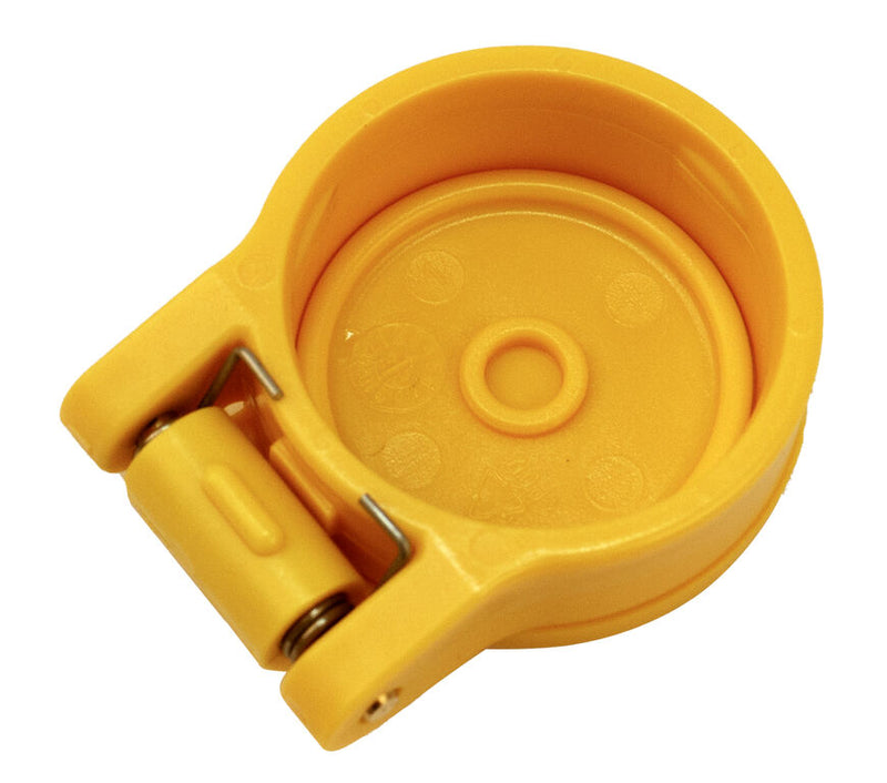Tappo di protezione automatico per innesto giallo femmina M1/2" (2)