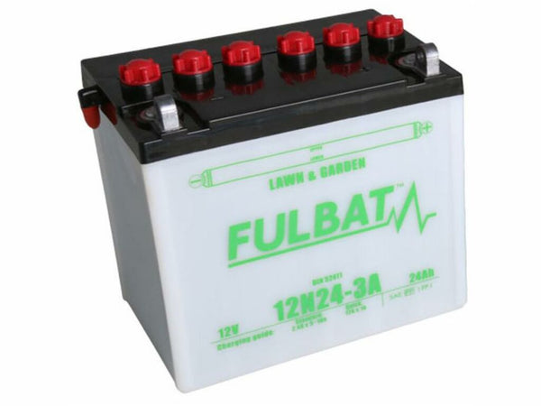 Batteria 12N243A 12V 24Ah Kit flacone acido