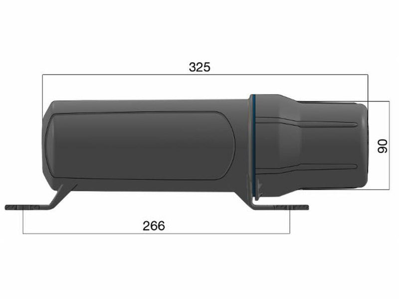 Portadocumenti tubolare Tu-Box Big lunghezza 320mm (1)