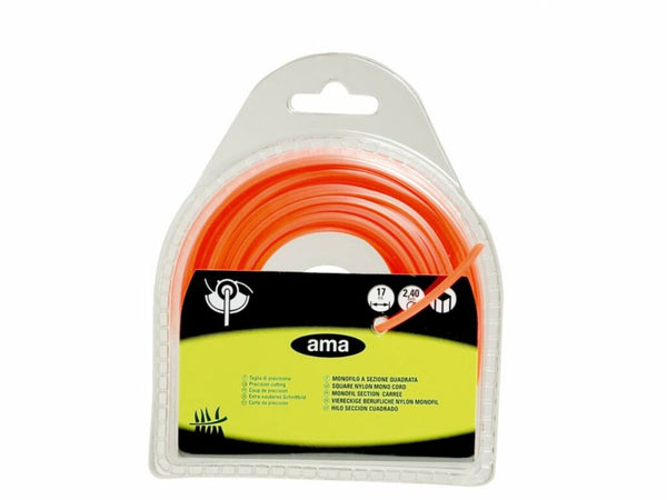 Monofilo “Handi pack” di colore arancione in blister da 37m e diametro 1,65mm